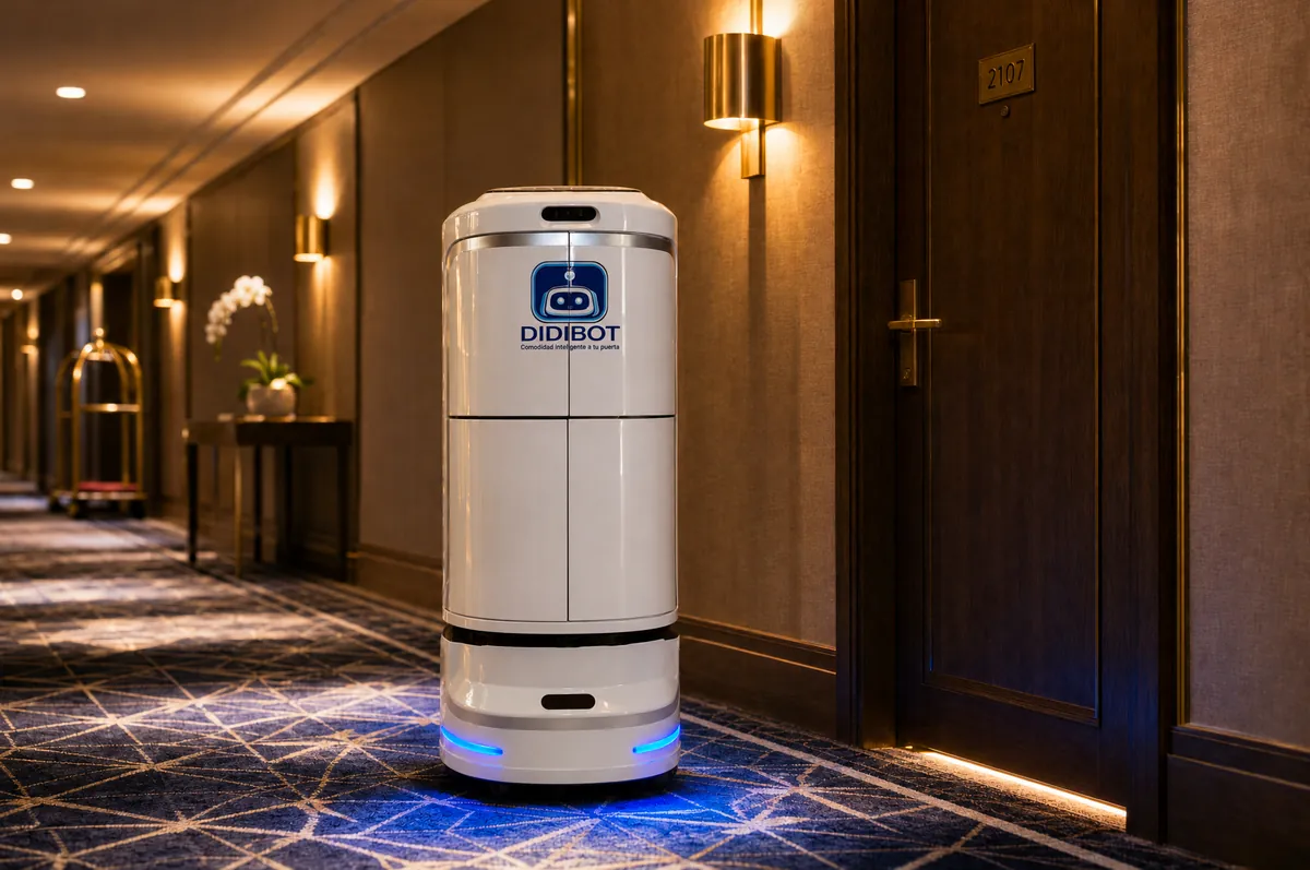 Robot DIDIBOT en hoteles